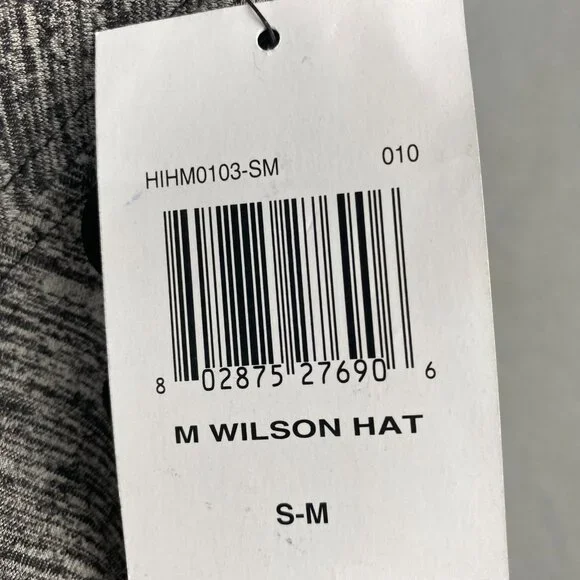 Hurley Hat Gray Baseball Cap Flex Fit S/M Beach Ocean Surf Waves Black Logo - Picture 4 of 11